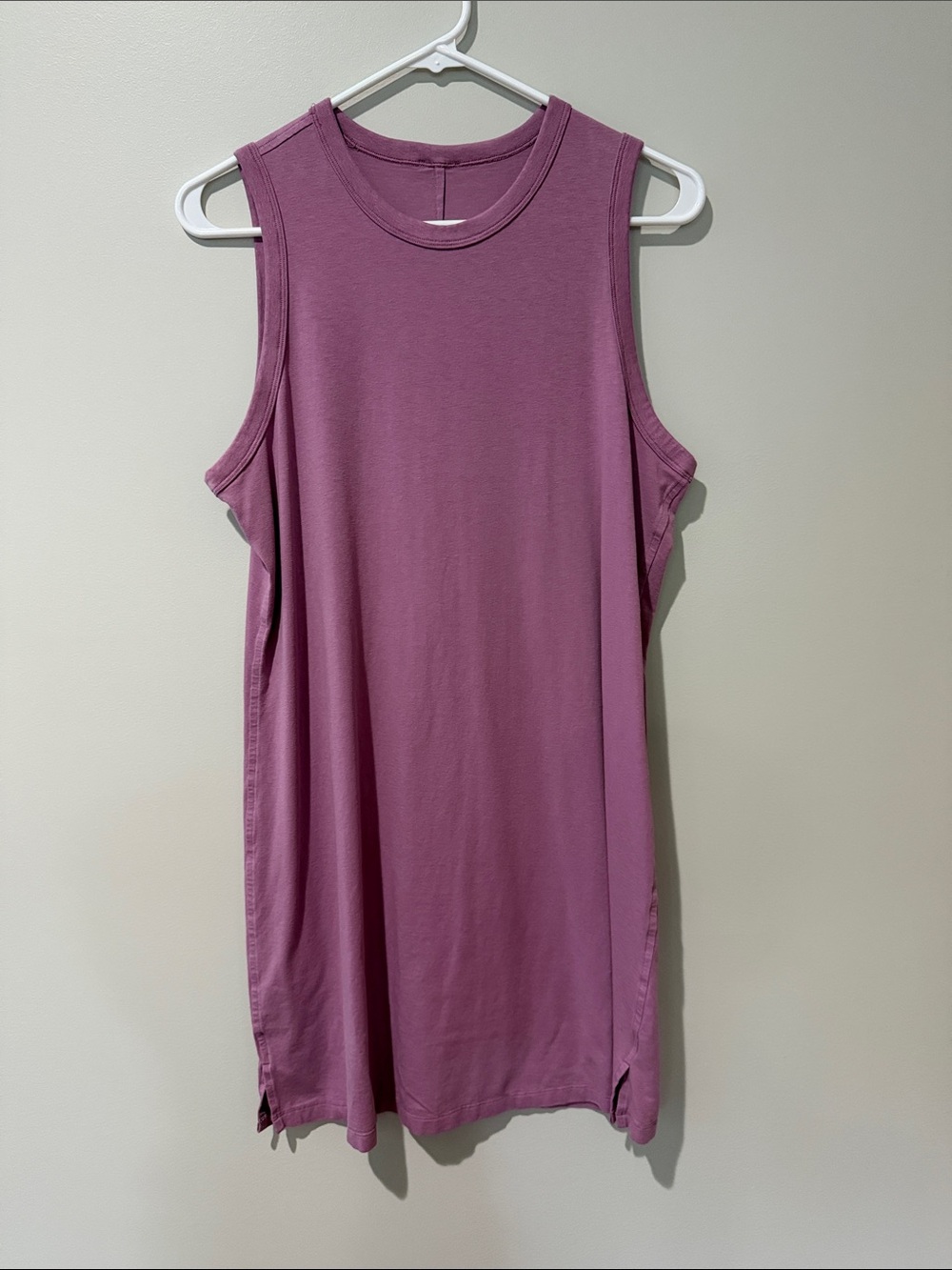 Sleeveless dress- Mauve Pink